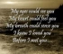 i knew i loved you