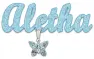 blue necklace aletha