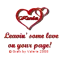 Kenia- Leavin' some love on your page!