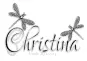 CHRISTINA Silver Dragonfly 