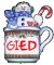 MUG WITH SNOWMAN
