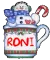 MUG WITH SNOWMAN