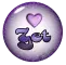 Zet purple marble