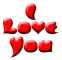 I love you Hearts