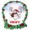 vicky snowman