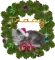 cat wreath