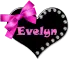 Pin heart- Evelyn