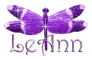 purple dragonfly leAnn