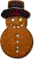 Ari Gingerbread Snowman Cookie