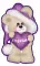 Bear with Ingrid name