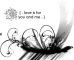 love is for you and me . <3