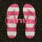 Ania with Red Flip Flop
