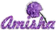 Amisha Purple Flower