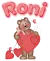 Roni- teddy with heart