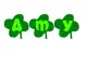 Amy shamrocks