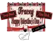 Hugs and kisses - Tracey 