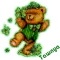St Patty's Day Bear-Tawnya