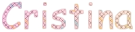 Cristina Name Plate