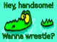 wanna wrestle
