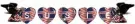SUSIE USA FLAG N EAGLE HEARTS