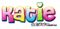 Rainbow Name Katie