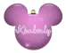 mickey christmas bulb with kimberly