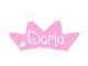 Pink Darla Glitter Tiara