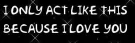 Love2(without gold glitter)