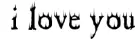 i love you (flame)