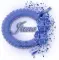 Blue flowers-Jane