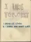 i like you