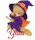 Halloween Witch Bear~Yam