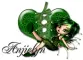 Green heart-Anjielyn