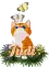 cute kitten butterfly spring Judi