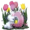 cute easter bunny chick lisa