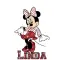 Minnie With The Name Linda