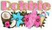 Pink tropical name - Robbie