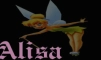 Alisa with Tinkerbell