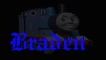BRADEN WITH TRAIN