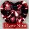 I Love Nixa Diamond Hearts