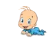 baby waving
