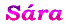 SÃ¡ra