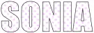 Sonia - flowers