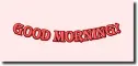 Good morning