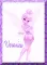 Veronica's Tinkerbell w/glitter border