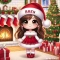 Cute little Christmas girl (Bren)