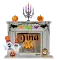 Tina - halloween fireplace