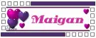 Animated Hearts Tag Maigan