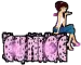 eunice pink brunette diva