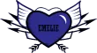 Emelie - Heart w/ Wings